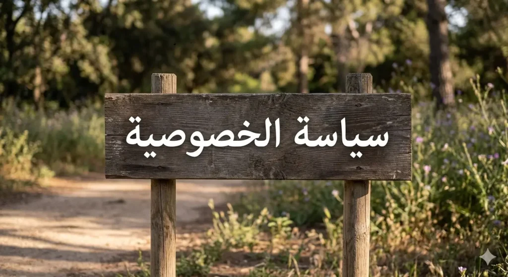 صورة توضح سياسة الخصوصية كريازي