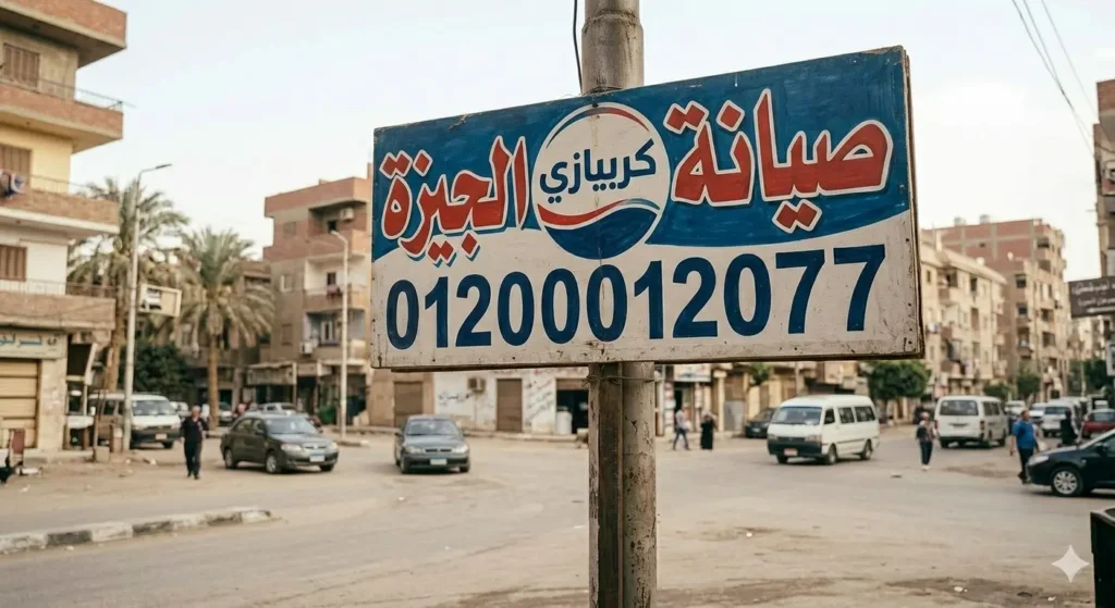 صورة توضح رقم تليفون كريازي في الجيزة